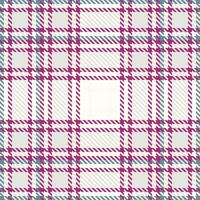 Schotse ruit plaid patroon naadloos. katoenen stof patronen. voor overhemd afdrukken, kleding, jurken, tafelkleden, dekens, beddengoed, papier, dekbed, stof en andere textiel producten. vector