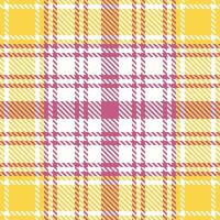 Schotse ruit plaid patroon naadloos. abstract controleren plaid patroon. sjabloon voor ontwerp ornament. naadloos kleding stof textuur. vector illustratie