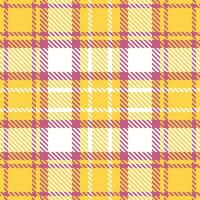 Schotse ruit plaid patroon naadloos. klassiek Schots Schotse ruit ontwerp. traditioneel Schots geweven kleding stof. houthakker overhemd flanel textiel. patroon tegel swatch inbegrepen. vector