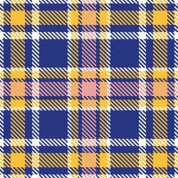 Schots Schotse ruit plaid naadloos patroon, controleur patroon. sjabloon voor ontwerp ornament. naadloos kleding stof textuur. vector illustratie