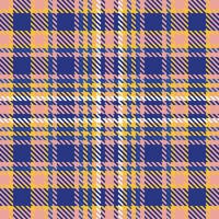 Schots Schotse ruit plaid naadloos patroon, Schotse ruit naadloos patroon. voor overhemd afdrukken, kleding, jurken, tafelkleden, dekens, beddengoed, papier, dekbed, stof en andere textiel producten. vector