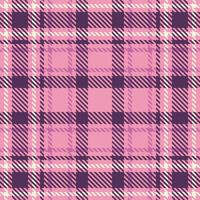 Schots Schotse ruit plaid naadloos patroon, Schotse ruit plaid patroon naadloos. sjabloon voor ontwerp ornament. naadloos kleding stof textuur. vector illustratie