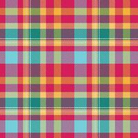 Schotse ruit plaid patroon naadloos. abstract controleren plaid patroon. voor sjaal, jurk, rok, andere modern voorjaar herfst winter mode textiel ontwerp. vector