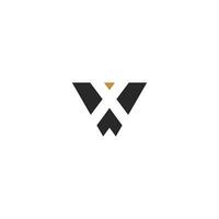 xw, wx, X en w abstract eerste monogram brief alfabet logo ontwerp vector