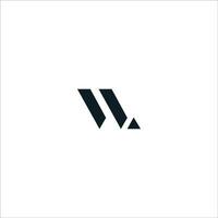 eerste brief wl logo of lw logo vector ontwerp sjabloon