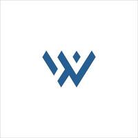 eerste brief wl logo of lw logo vector ontwerp sjabloon