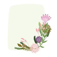 bloemen natuur tak vector