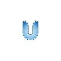 alfabet brieven initialen monogram logo uu, u vector