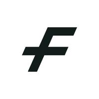 eerste brief tf logo of ft logo vector ontwerp sjabloon