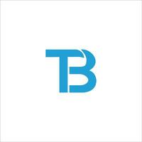 eerste brief tb logo of bt logo vector ontwerp Sjablonen