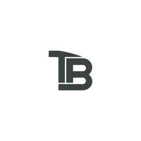 eerste brief tb logo of bt logo vector ontwerp Sjablonen