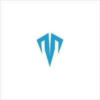 eerste brief t logo of tt logo vector ontwerp sjabloon