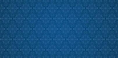 blauw gebreid kleding stof getextureerde achtergronden met een patronen van krullen en bloemen elementen voor textiel achtergronden, boeken omslag, digitaal interfaces, prints Sjablonen materiaal kaarten uitnodiging, wraps vector
