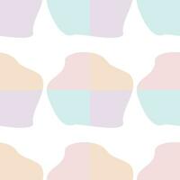 abstract pastel naadloos patroon voor achtergrond en structuur concept vector