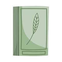 boek natuurliteratuur vector