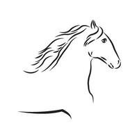 paard icoon logo vector ontwerp sjabloon