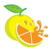 oranje icoon logo vector ontwerp sjabloon