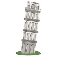 toren van Pisa vector