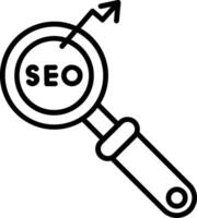 seo vector icoon