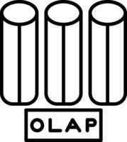 olap vector icoon