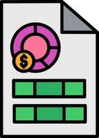 diagram vector pictogram