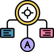 werkstroom vector pictogram