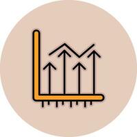 toenemen omhoog vector icoon