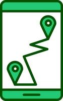 gps vector pictogram