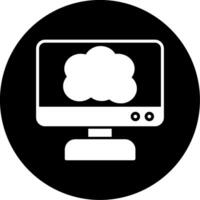 cloud computing vector icon