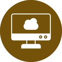 cloud computing vector icon