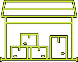 magazijn vector pictogram