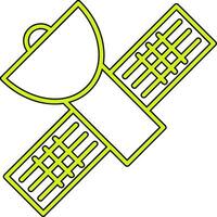 satelliet vector pictogram