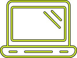 laptop vector pictogram