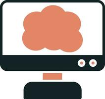 cloud computing vector icon