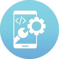 app ontwikkeling vector icoon
