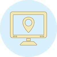 locatie vector pictogram