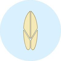 surfplank vector pictogram