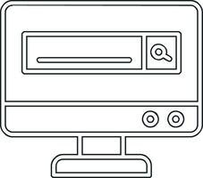 zoek vector pictogram