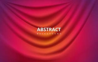 abstract elegant rood paars zijde satijn stof golf achtergrond behang vector