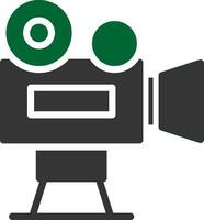 video camera creatief icoon ontwerp vector