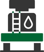 water tank creatief icoon ontwerp vector