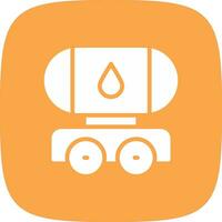 tanker creatief icoon ontwerp vector