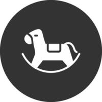 speelgoed- paard creatief icoon ontwerp vector