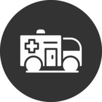 ambulance creatief icoon ontwerp vector