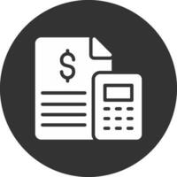accounting creatief icoon ontwerp vector