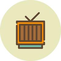 televisie creatief icoon ontwerp vector
