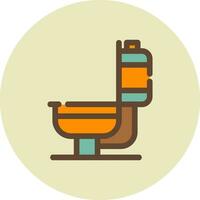 toilet creatief icoon ontwerp vector