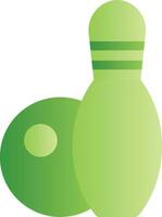 bowling creatief icoon ontwerp vector