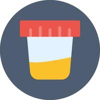 urine test creatief icoon ontwerp vector