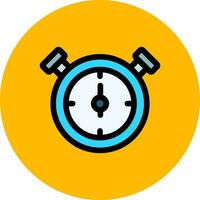 timer creatief icoon ontwerp vector